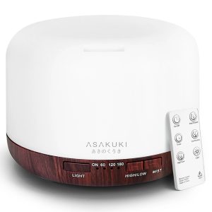 Rock Reddish-brown Wood Essential Oil Diffuser