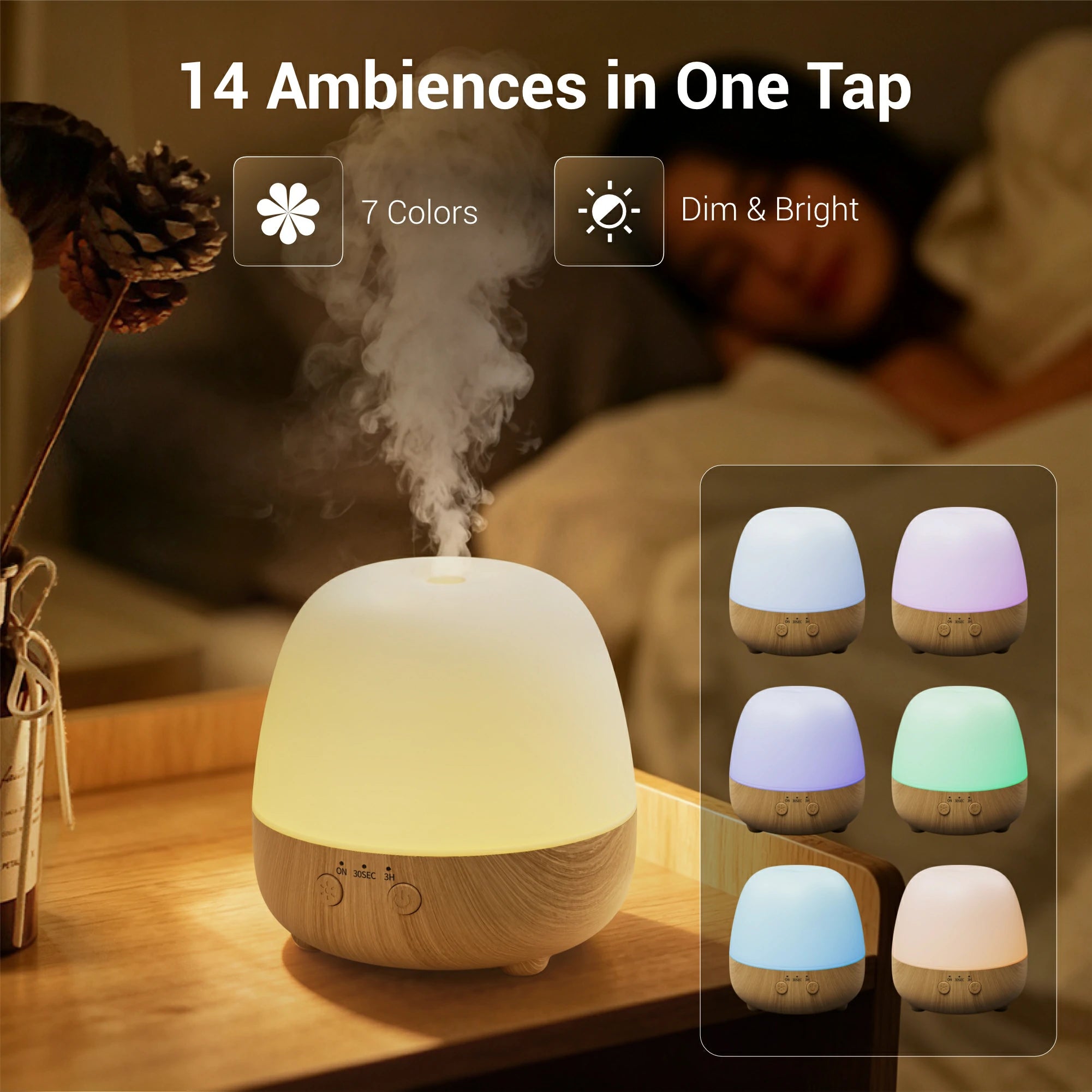 150ml Water-Based Cordless Essential Oil Diffuser - Image 6